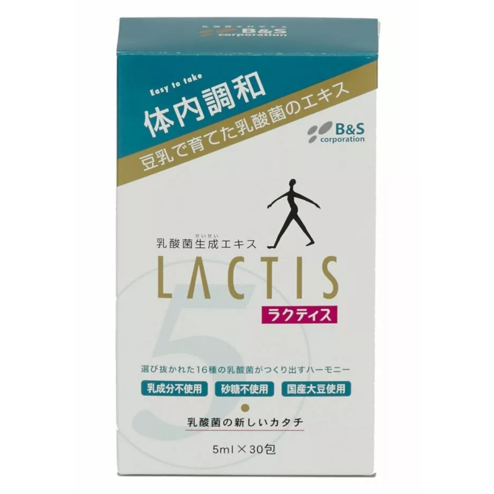 Lactis B&S Лактис (5млх30стиков) - ферментированные экстракт кисломолочных бактерий.