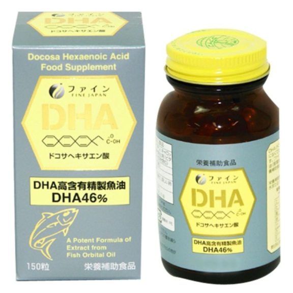 Омега 3 DHA Fine Japan (150 капсул)