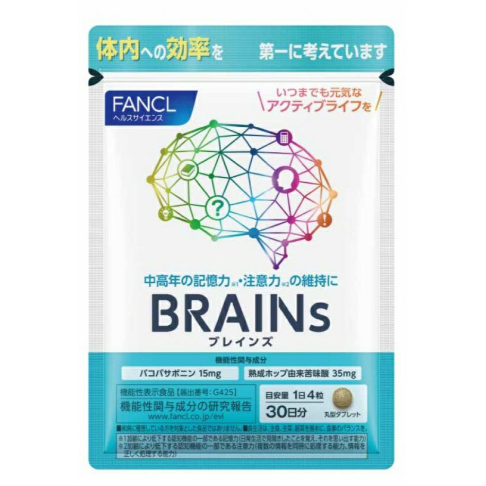BRAINs FANCL  для живлення нервової системи